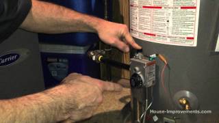 How To Light A Gas Water Heater Pilot Light [upl. by Gennie]