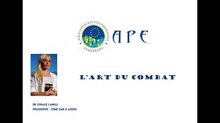 Séminaire  Lart du combat avec Coralie Camilli [upl. by Ynohtnael]