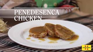 “Stuffed Penedesenca Chicken” Recipe by Manuel Ramírez Gastronomic Hotel Mas La Boella [upl. by Erapsag]