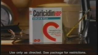 1998 Coricidin HBP Cold amp Flu Commercial [upl. by Zetes]