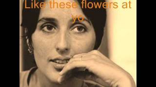 Joan Baez  To Bobby Lyrics [upl. by Ahtrim]