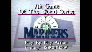 Dave Niehaus Calls Game 7 of 1994 World Series  Atlanta Braves  Seattle Mariners [upl. by Aikar181]