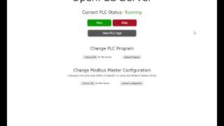 OpenPLC webserver [upl. by Kingston]
