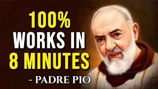 PADRE PIO HEALING PRAYER FOR IMMEDIATE RESULTS [upl. by Elliven]