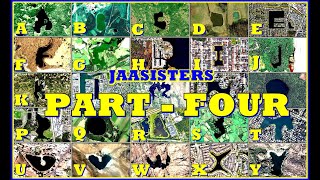 ALPHABET LAKES IN THE WORLD IN GOOGLE EARTH PART – FOURalphabet letters lake water googleearth [upl. by Vergos]