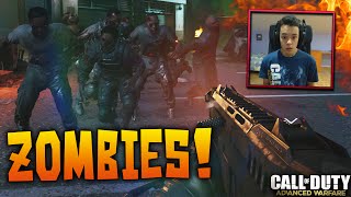 Advanced Warfare quotZombies Gameplayquot FINAL Exo survival RIOT ZOMBIES COD AW ¿DLC Zombies [upl. by Limay766]