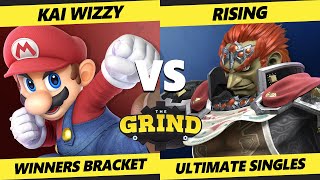 The Grind 229  Kai Wizzy Mario Vs Rising Ganondorf Smash Ultimate  SSBU [upl. by Olia]