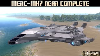 Empyrion Galactic Survival  MercMX7 Near complete [upl. by Illil978]