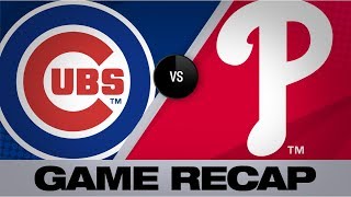 Harpers walkoff grand slam caps comeback  CubsPhillies Game Highlights 81519 [upl. by Josy801]