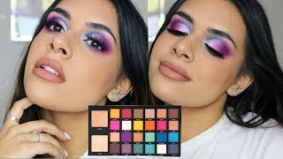 BPERFECT CARNIVAL EYESHADOW PALETTE TUTORIAL  MAUMINA [upl. by Attenaej]