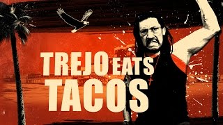 Danny Trejo Eats Tacos For Three Minutes [upl. by Suolevram]