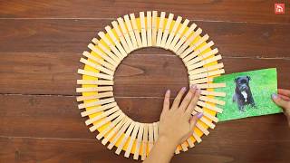 5 Cool Clothespin Crafts That Will Blow Your Mind [upl. by Ahsilahk798]