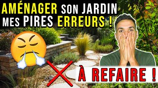 Aménager son Jardin  5 Erreurs à FUIR [upl. by Danuloff]