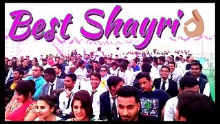 Best Shayri on Annual Function by Kumresh Panwar in SDBIT College Dehradun [upl. by Eliezer982]