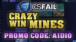 CSFAIL MINES PAY OFF 🎁 CSFAIL PROMO CODE 🎁 CSFAIL WHEEL CODE  FREE CASE CODE [upl. by Leviram]