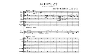 Ernst Krenek – Violin Concerto No1 [upl. by Swinton650]