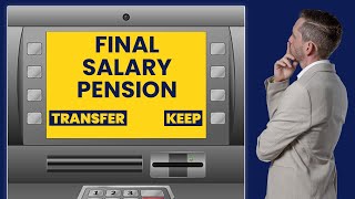 Can You Transfer Your Final Salary Pension Scheme 🤔 [upl. by Daggna]