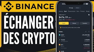 Comment Échanger Des Crypto Sur Binance 2024 [upl. by Turpin]