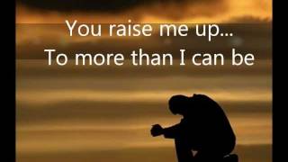 Westlife  You Raise Me Up Lyrics HD [upl. by Fiann]