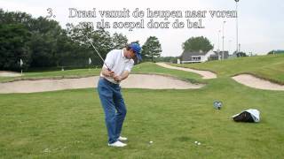 Ontspannen Golfswing oefening  Golfmeester [upl. by Elraet]