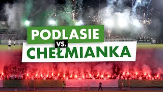 Podlasie Biała Podlaska  Chełmianka Chełm KIBICE OPRAWA [upl. by Yenaiv]