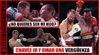 JC Chávez venció a Camacho  Chávez Jr pierde contra Anderson Silva y Omar contra quotInocentequot Álvarez [upl. by Hgielah]