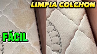 Como QUITAR MANCHAS amarillas del COLCHON con Bicarbonato  REMEDIO CASERO para LIMPIAR Colchones [upl. by Sharleen]