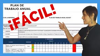 ✅ De la TEORÍA a la PRÁCTICA PLAN de TRABAJO ANUAL SGSST [upl. by Esyahc]