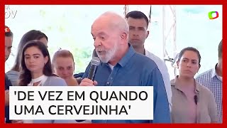 Lula diz que às vezes é preciso uma cachacinha ao falar sobre articulações políticas no Congresso [upl. by Adiam]