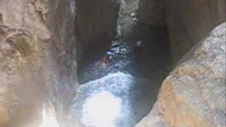 Canyoning Canyon Torrentismo wwwcaniscioltibiz [upl. by Arrekahs]