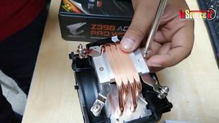 How to install Cooler Master MA410M CPU Air Cooler  Insource IT [upl. by Odnomyar378]