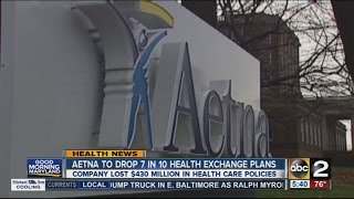 Aetna to drop Obamacare [upl. by Inalaeham]