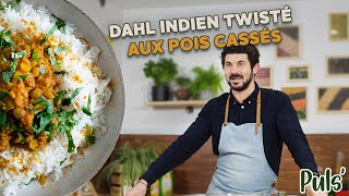 DAHL INDIEN TWISTÉ AUX POIS CASSÉS  Puls Cuisinez les légumineuses [upl. by Araminta]