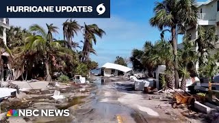 Florida residents begin to recover from the devastating damage left behind from Hurricane Milton [upl. by Ogdon862]