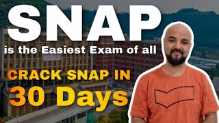 SNAP is the easiest exam of all  30 days to SNAP [upl. by Crotty]