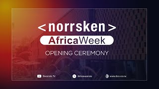 🔴Live Norrsken Africa Week  Opening Ceremony  8 November 2023 [upl. by Leahkim]