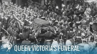 Queen Victorias Funeral 1901  British Pathé [upl. by Dulcine]