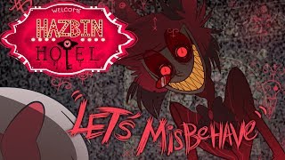 HAZBIN HOTEL quotLETS MISBEHAVEquot CLIP NOT FOR KIDS [upl. by Llednor261]