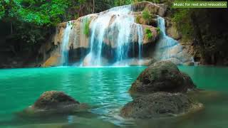 🌲✨ Waterfall and Birdsong in the Forest Music for Relaxation and Rest ✨🌿 [upl. by Haase753]