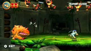 Donkey Kong Country Returns  World 1B Boss  Mugslys Mounds [upl. by Atinit467]