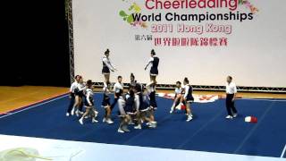 Team Japan All Female 6th World Cheerleading Championship 2011 [upl. by Inalaehak305]