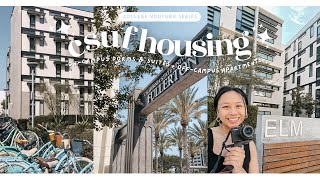 CSUF HOUSING ONampOFF CAMPUS OPTIONS 2023  DORMS SUITES APARTMENTS amp MORE  College Youtube Series [upl. by Kallman]