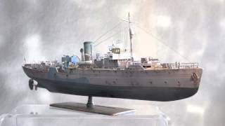 HMS Anchusa 1350 Mirage Hobby  Completed [upl. by Anawk]