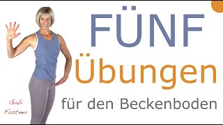 5️⃣ Übungen für den Beckenboden in 11 min  ohne Geräte Mattentraining [upl. by Cumings]