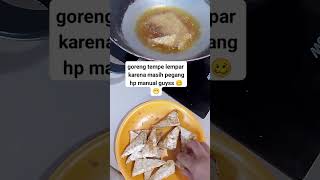 Tempe goreng bumbu racik food masak shorts [upl. by Latrina804]