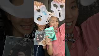 My Korean mom’s sheet mask tips skincare korean glowyskin kbeauty [upl. by Enniroc159]