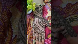 Very easy mehendi design mehndi share mehendidesighn ytshorts 2024 [upl. by Mandal]