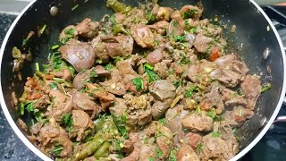 Chicken Liver Dry Fry Chicken Liver Roast Simple And Easy Liver Fry [upl. by Higley846]