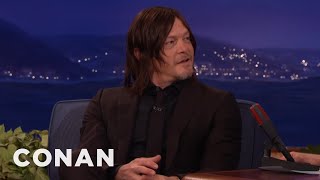 Norman Reedus There Are Professional Daryl Dixon Impersonators  CONAN on TBS [upl. by Aihseyk643]