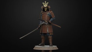 Samurai Figure [upl. by Idihsar650]